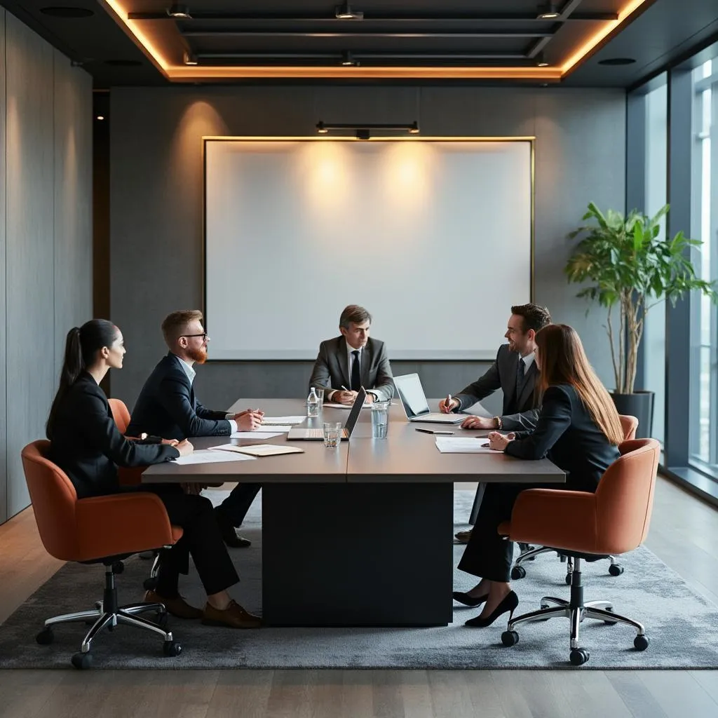 Equipo de FormaciónEmpresarial en nuestra oficina central